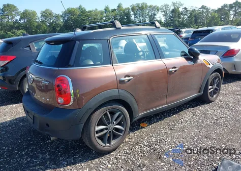 2013 Mini Cooper Countryman from USA, damaged, VIN WMWZB3C51DWM09988